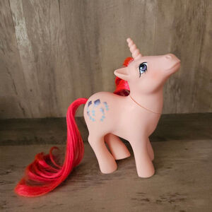 Vintage 1984 Hasbro My Little Pony Skyflier G1 Pink Kites